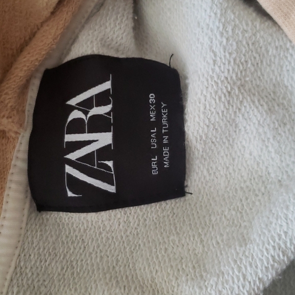 Zara hooded sweatshirt size Large - Picture 4 of 8